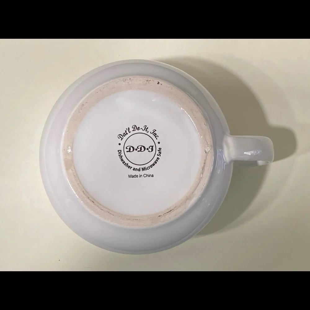 Dat’l Do-It, Inc. Chicken Soup‎ Recipe Ceramic Mug Bowl Cup 14 Oz.